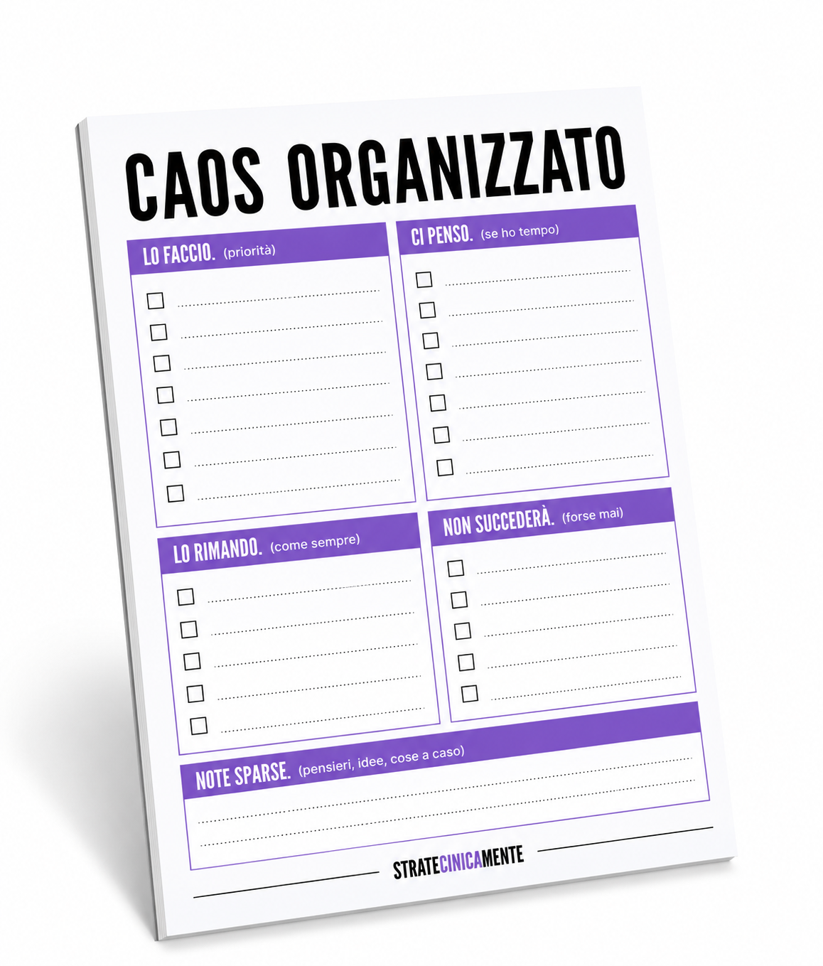 Planner CAOS ORGANIZZATO