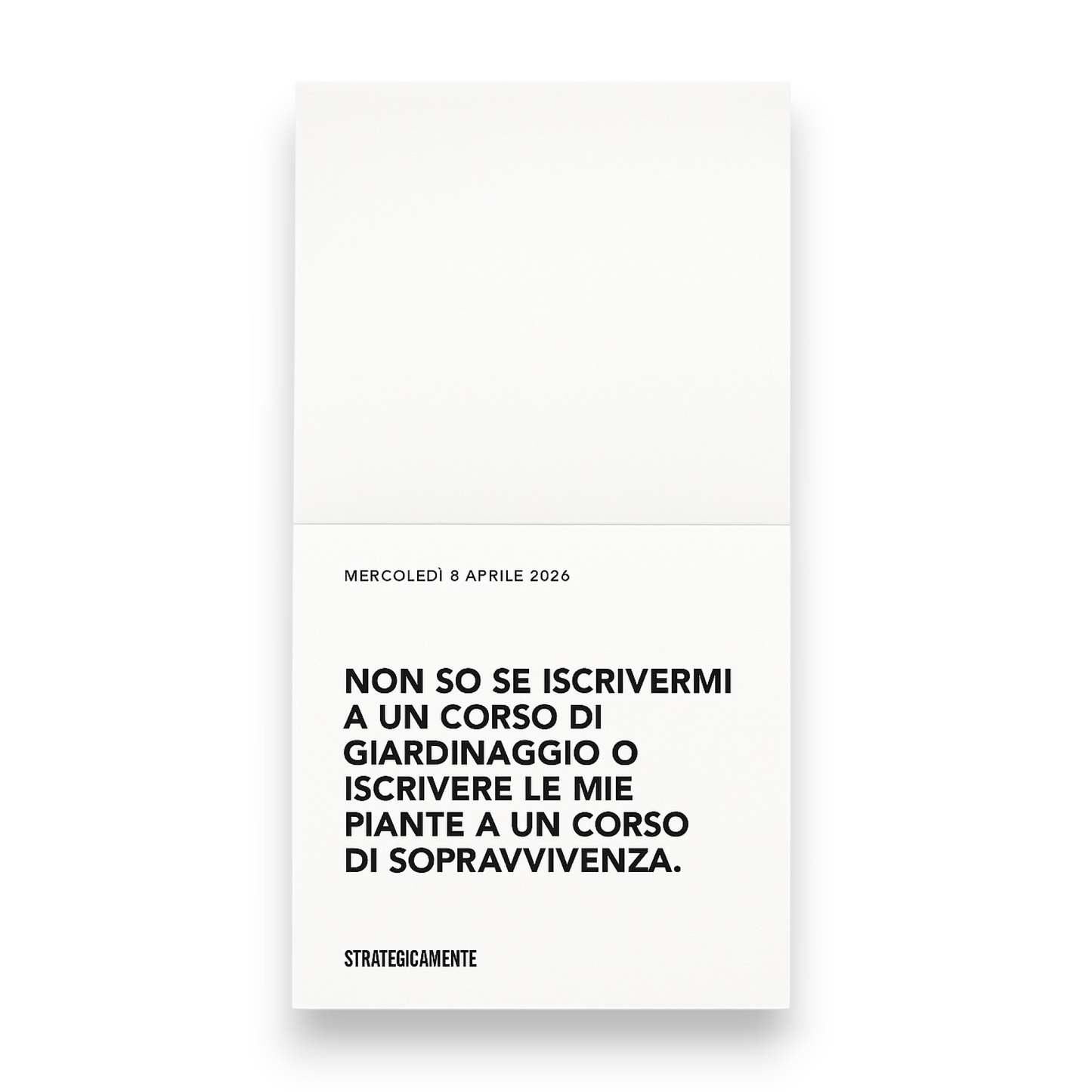 Calendario STRATECINICAMENTE® 2026