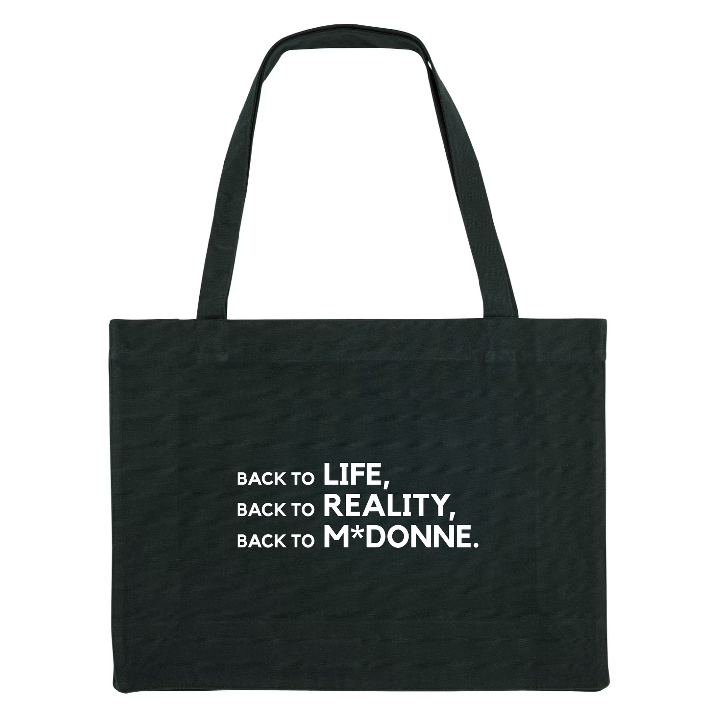 Shopping Bag BACK TO REALITY