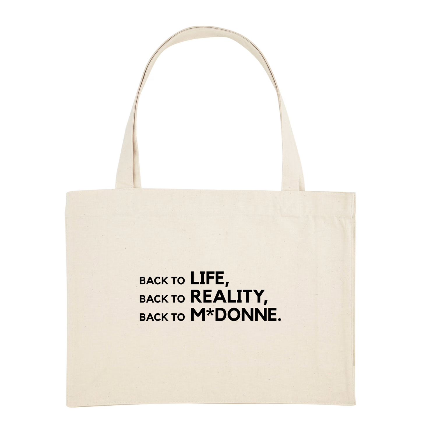 Shopping Bag BACK TO REALITY