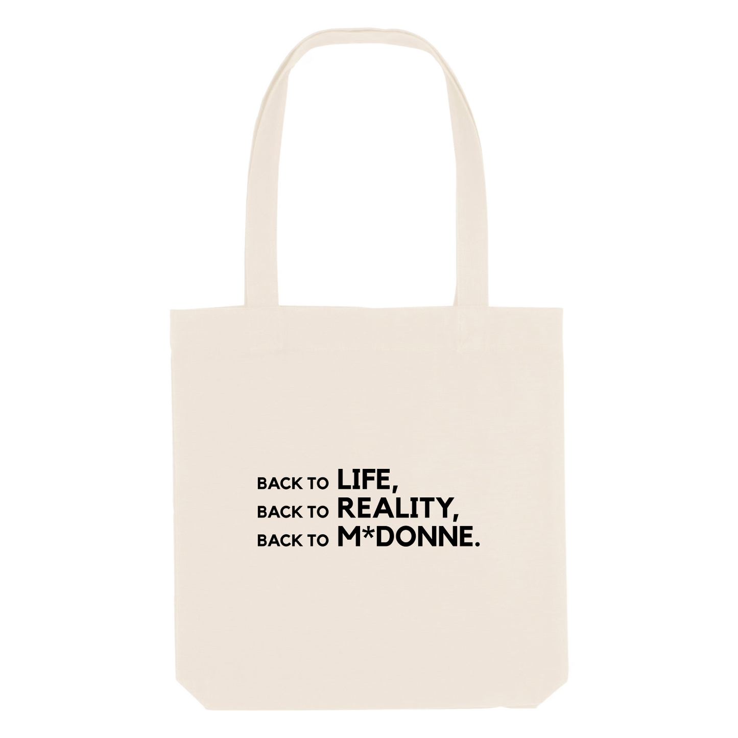 Tote Bag BACK TO REALITY