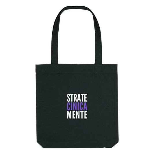 Tote Bag DORMO MALE. VIVO PEGGIO.