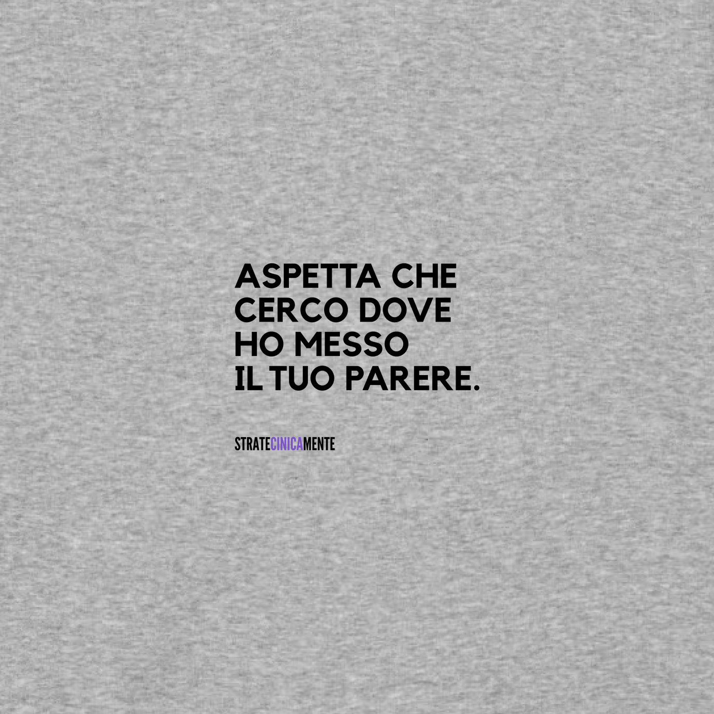 Felpa con cappuccio IL TUO PARERE