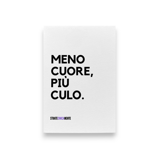 Cartolina CUORE E CULO