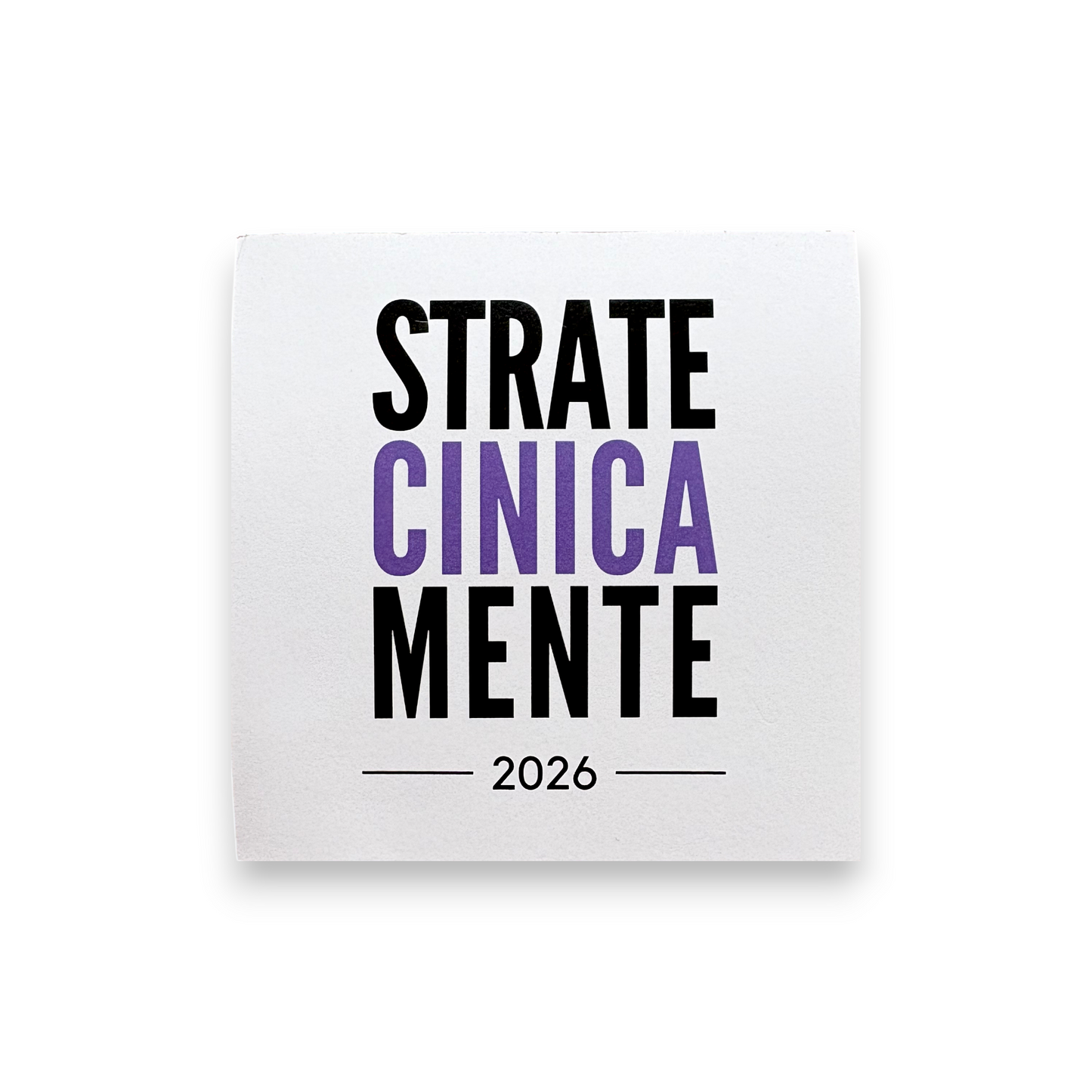 Calendario STRATECINICAMENTE® 2026