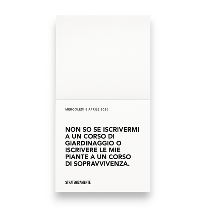 Calendario STRATECINICAMENTE® 2026