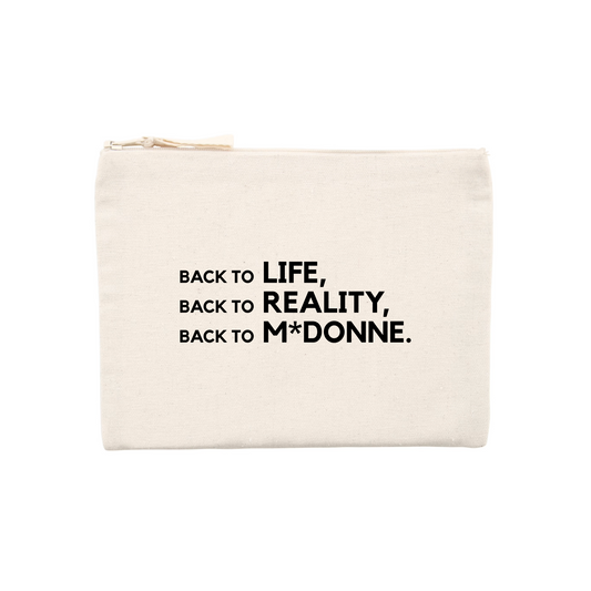 Pochette BACK TO REALITY