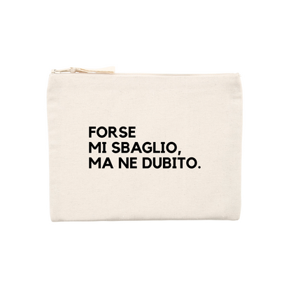 Pochette FORSE MI SBAGLIO MA NE DUBITO