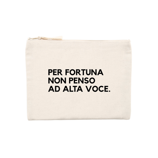 Pochette PENSO E NON PARLO