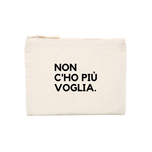 Pochette ZERO VOGLIA