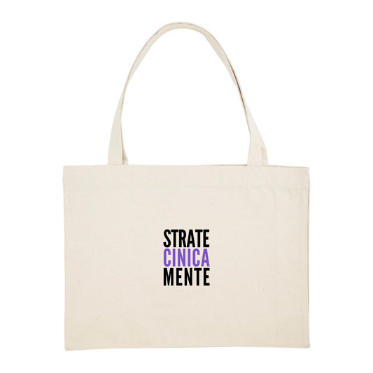 Shopping Bag LA GENTE PARLA COME SE IO STESSI ASCOLTANDO