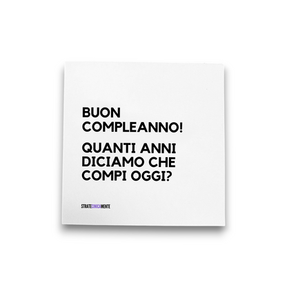 Biglietto Auguri di Compleanno #1