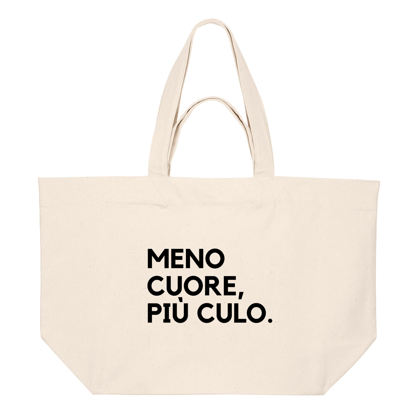 Shopping Bag MENO CUORE, PIÙ CULO