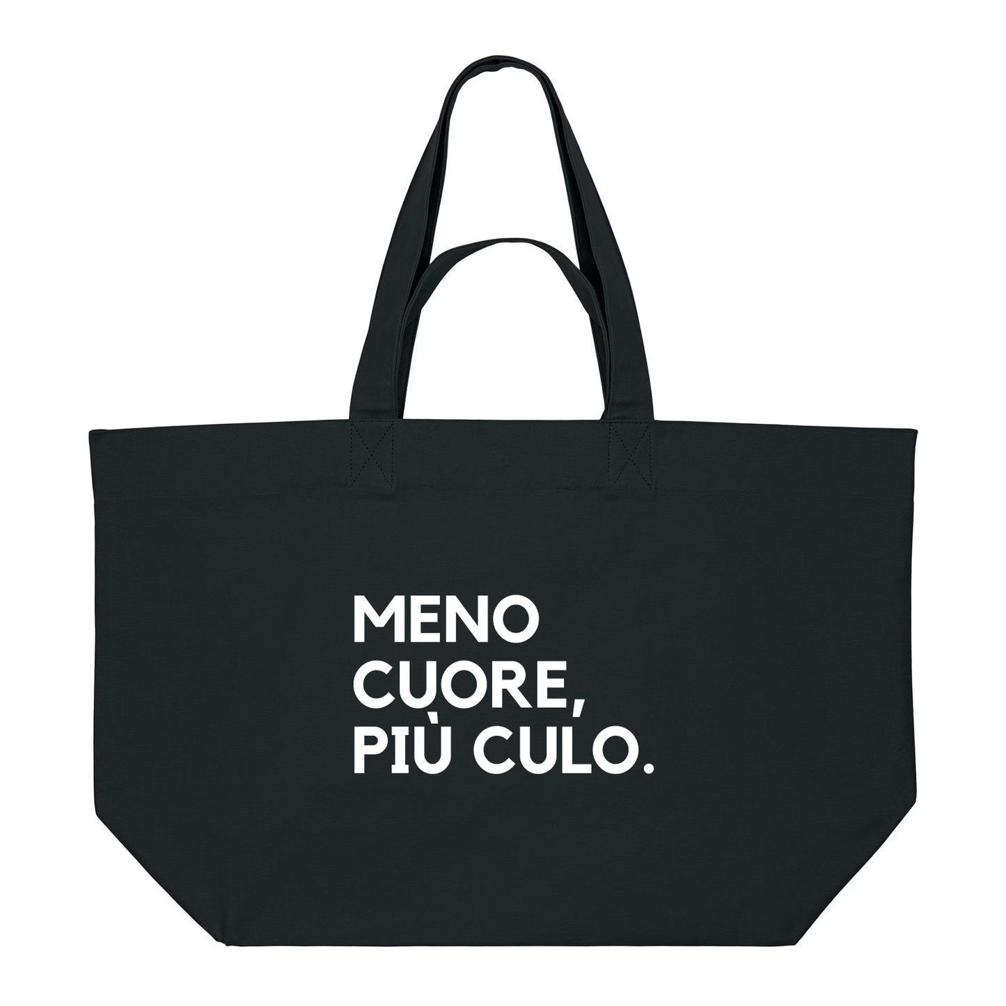 Shopping Bag MENO CUORE, PIÙ CULO
