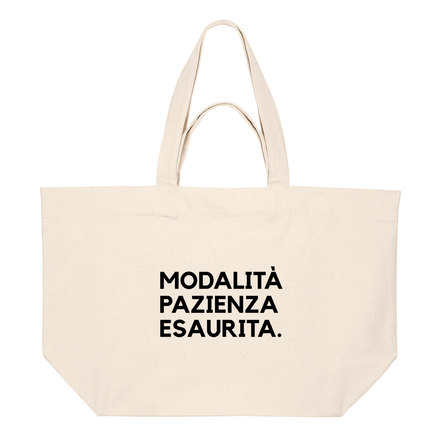 Shopping Bag MODALITÀ PAZIENZA ESAURITA