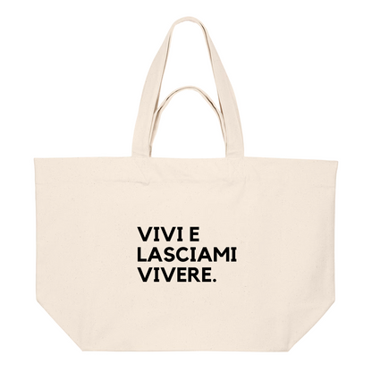 Shopping Bag VIVI E LASCIAMI VIVERE