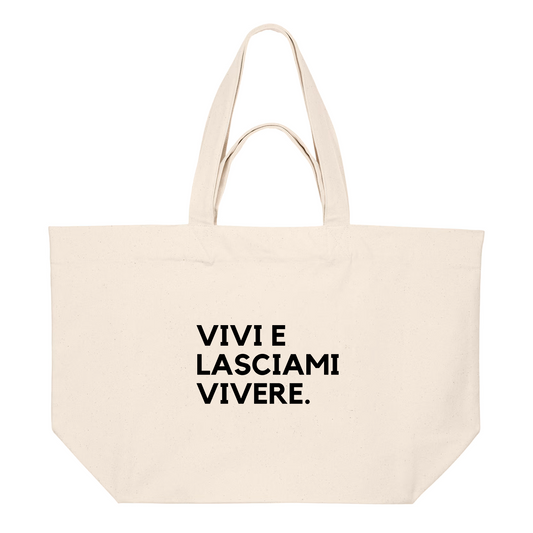Shopping Bag VIVI E LASCIAMI VIVERE