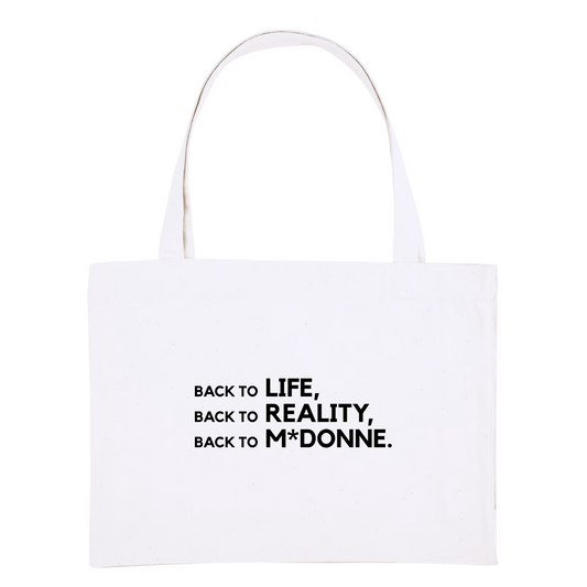 Shopping Bag BACK TO REALITY