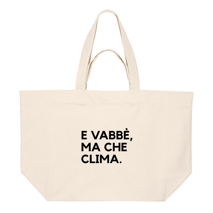 Shopping Bag E VABBÈ MA CHE CLIMA
