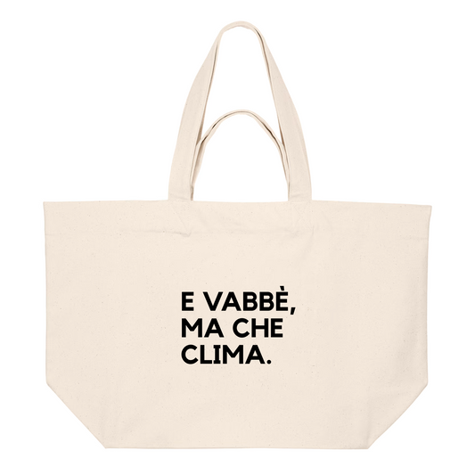 Shopping Bag E VABBÈ MA CHE CLIMA