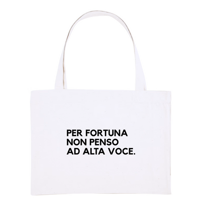 Shopping Bag PENSO E NON PARLO