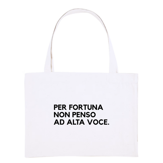 Shopping Bag PENSO E NON PARLO
