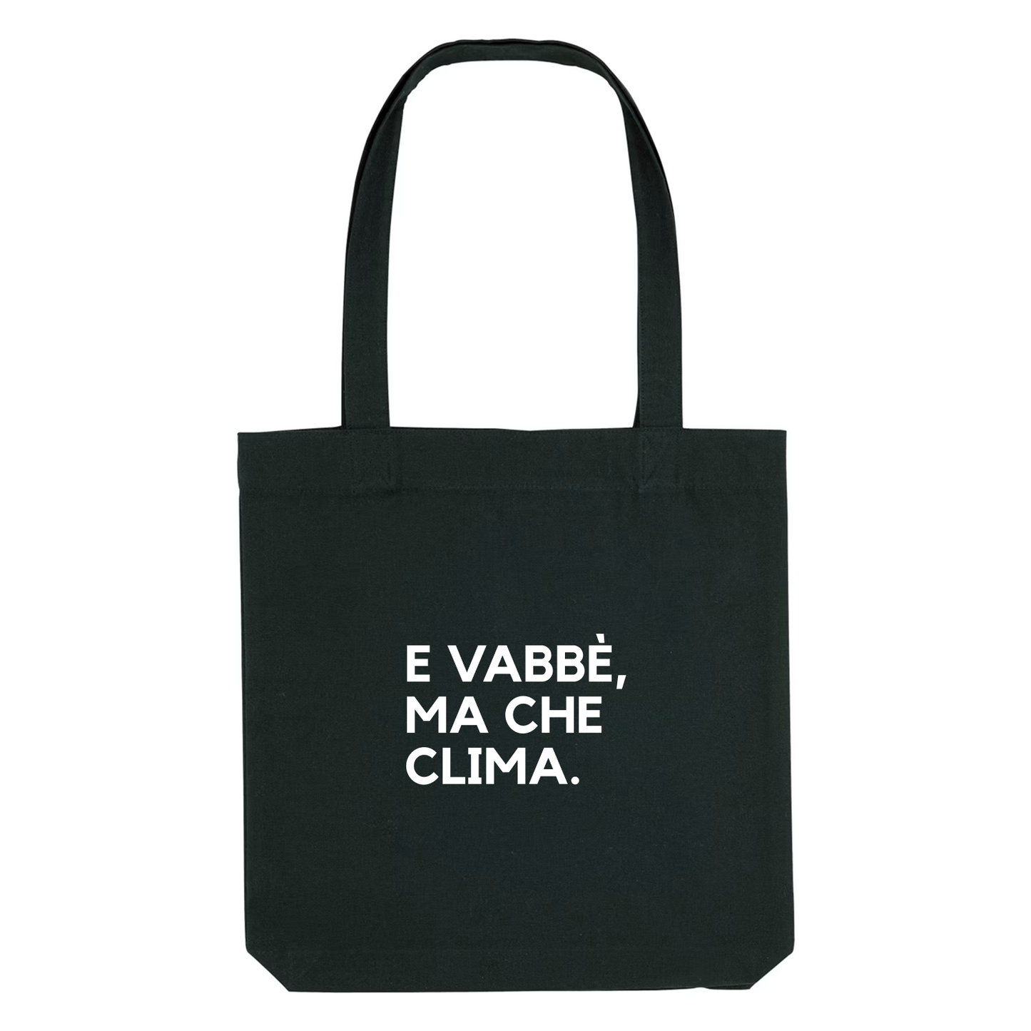 Tote Bag E VABBÈ MA CHE CLIMA