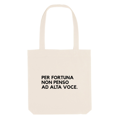 Tote Bag PENSO E NON PARLO